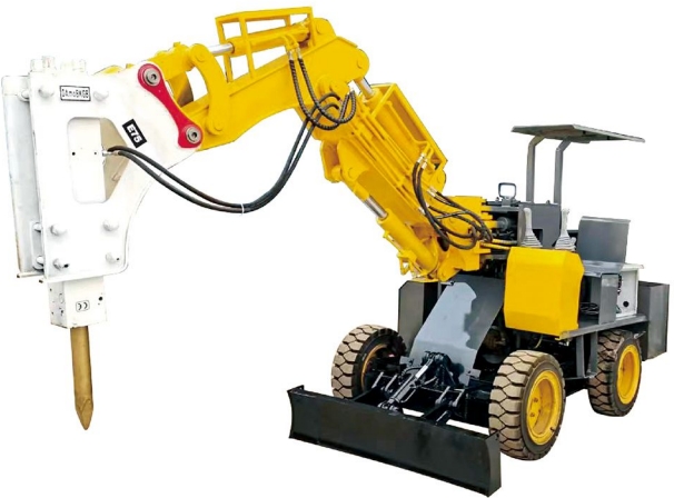 ZWY-75轮胎式巷道掘进破碎机 ZWY-75轮胎式巷道掘进破碎机